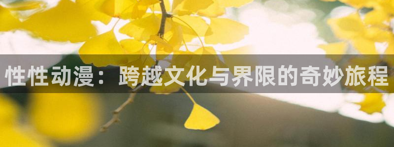 58动漫网址：性性动漫：跨越文化与界限的奇妙旅程